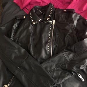 Leather jacket